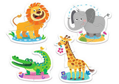 PUZZLE TREFL BABY CLASIC ANIMALUTE SAFARI
