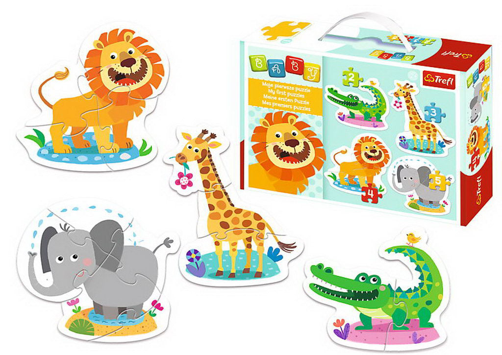 PUZZLE TREFL BABY CLASIC ANIMALUTE SAFARI