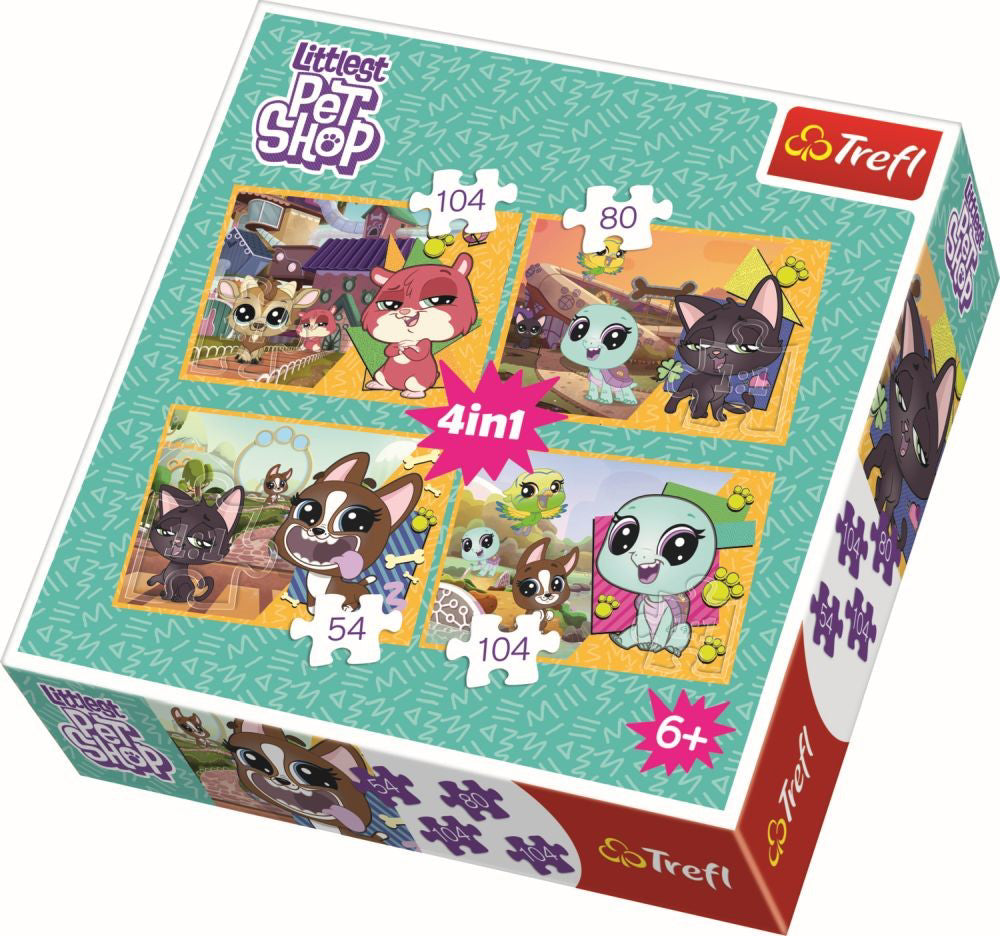 PUZZLE TREFL 4IN1 AMINTIRI DE NEUITAT