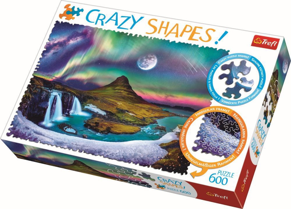 PUZZLE TREFL 600 CU PIESE CIUDATE - AURORA BOREALA ISLANDA