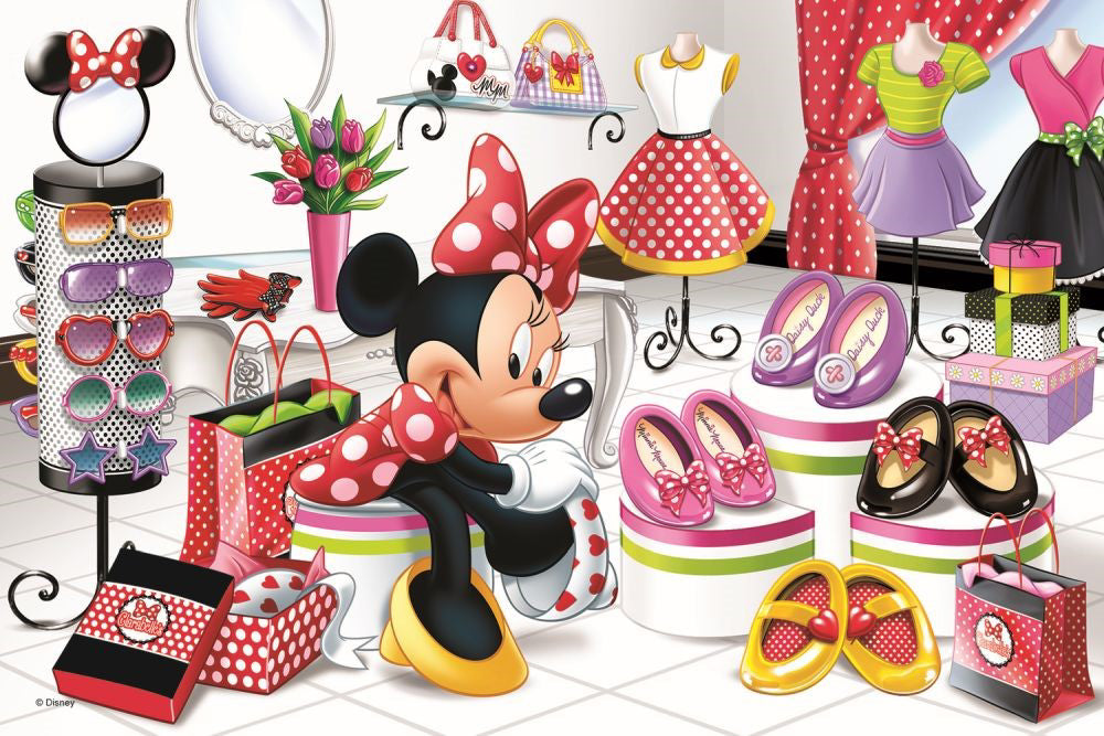 PUZZLE TREFL 60 MINNIE LA SHOPPING