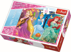 PUZZLE TREFL 30 PRINTESE DISNEY