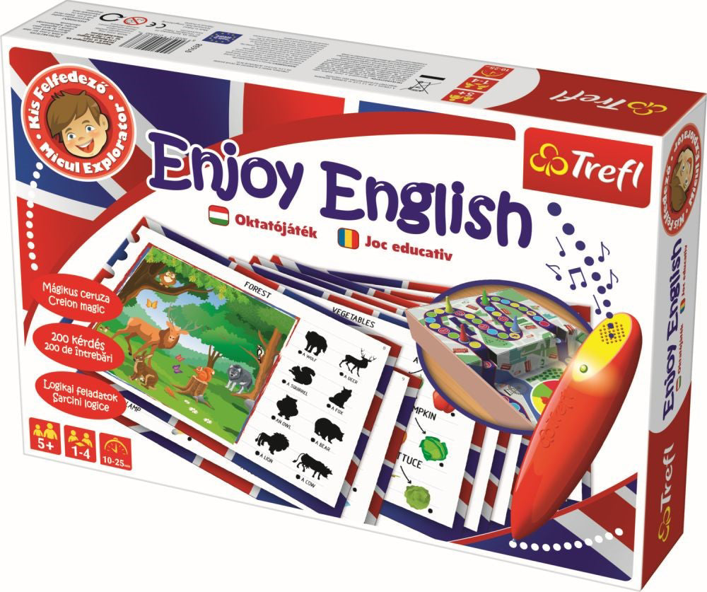INVATA ENGLEZA CU JOCUL CU STILOU ELECTRONIC