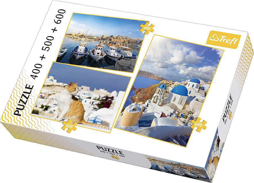 PUZZLE TREFL 400 500 600 FRUMOASA GRECIE