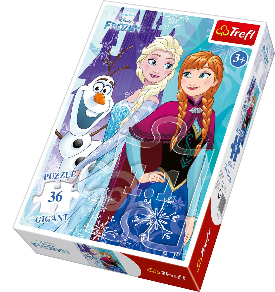 PUZZLE TREFL GIGANT 36 FROZEN
