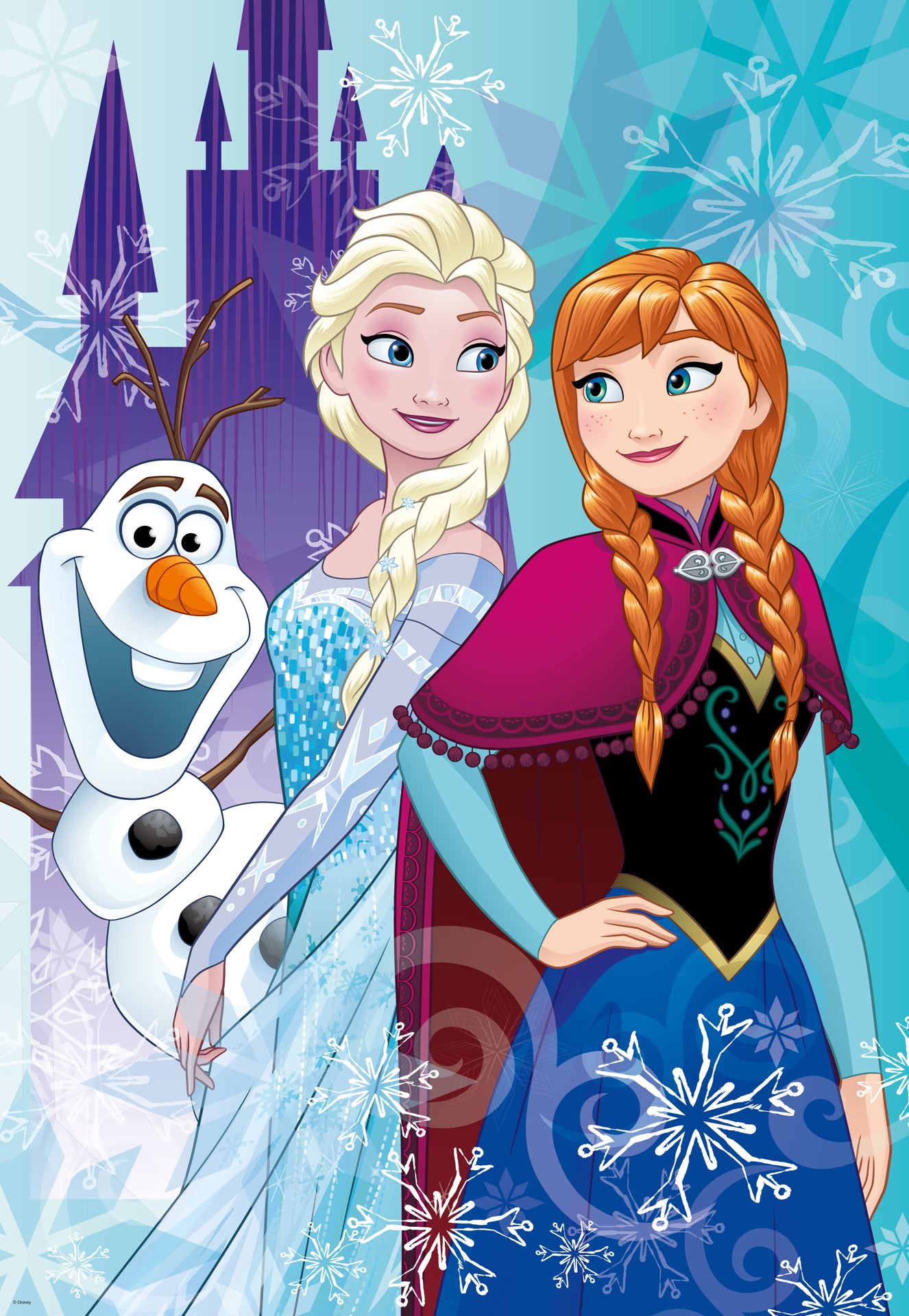 PUZZLE TREFL GIGANT 36 FROZEN