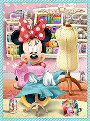 PUZZLE TREFL 2IN1 MEMO MINNIE