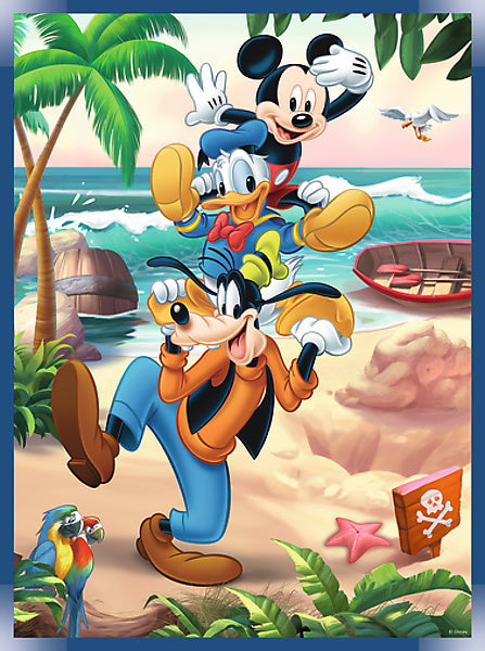 PUZZLE TREFL 2IN1 MEMO DISTRACTIE INTRE PRIETENI MICKEY