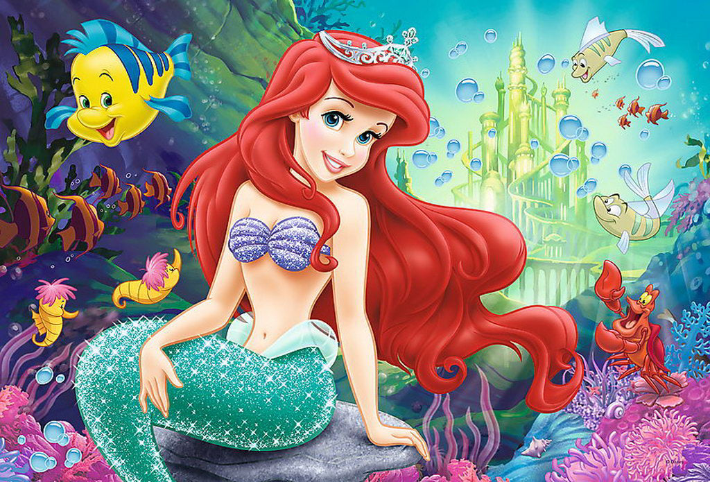 PUZZLE TREFL COLOR 40 TINUTUL DE SUB APA AL ARIELEI