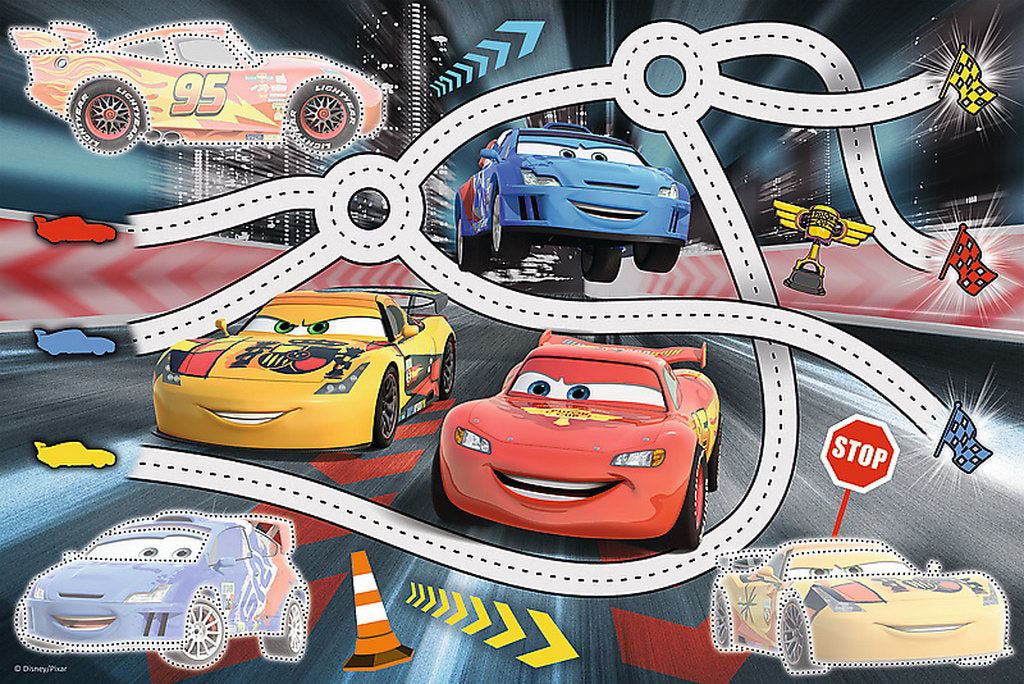 PUZZLE TREFL 70 PLUS MARKER CARS2