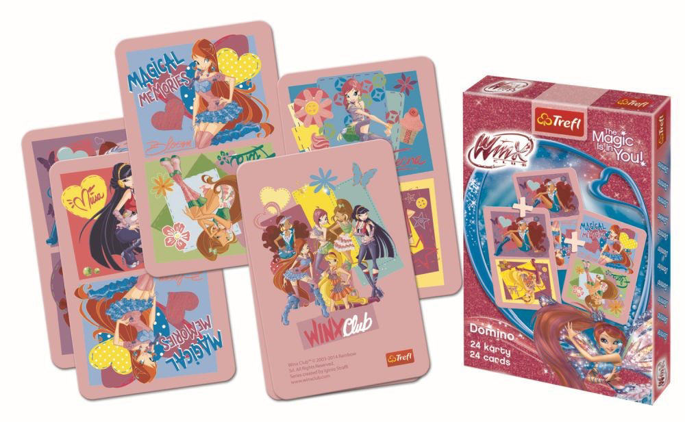 CARTI DE JOC DOMINO WINX
