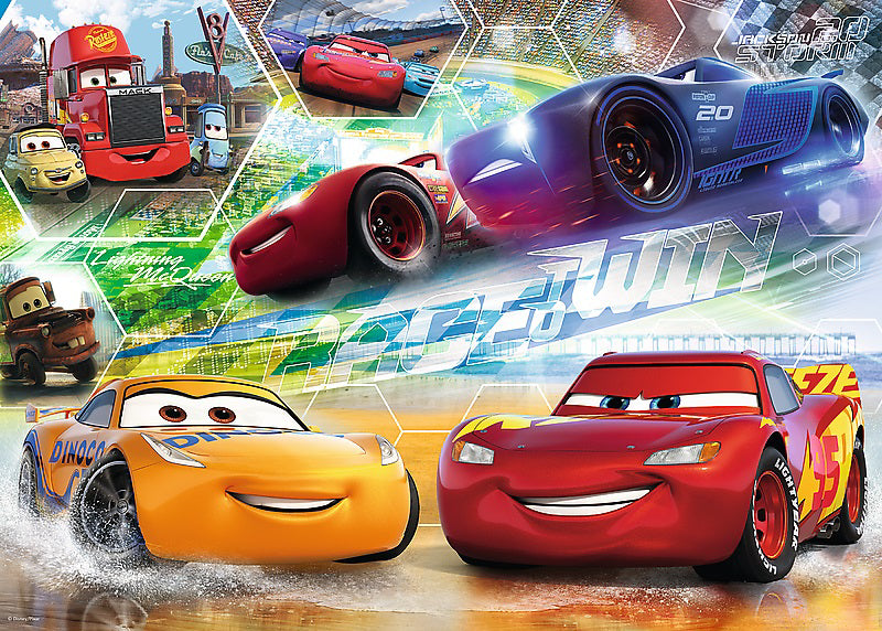 PUZZLE TREFL 200 PE DRUMUL VICTORIEI CARS3