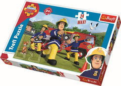 PUZZLE TREFL 24 MAXI POMPIERUL SAM