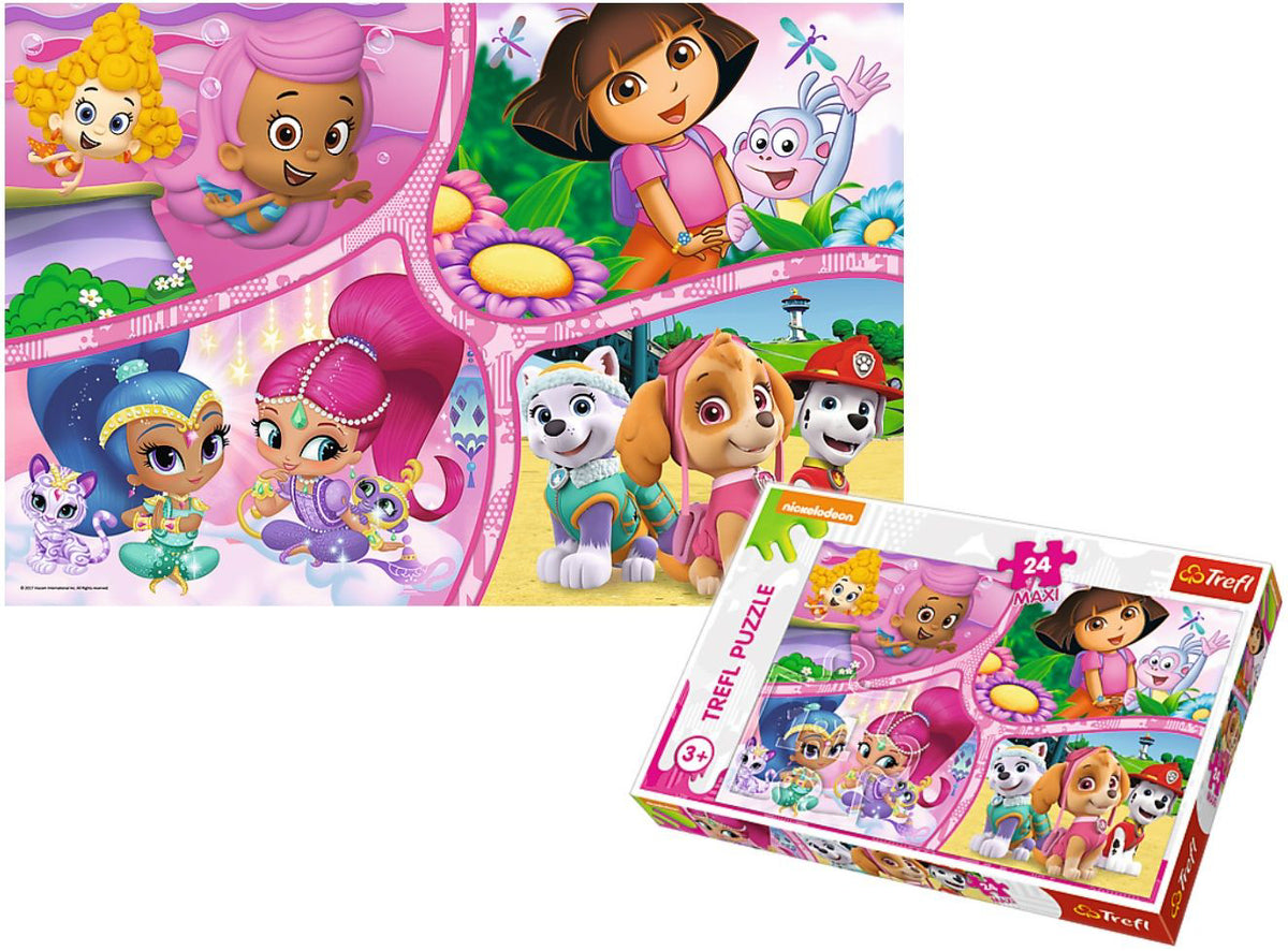 PUZZLE TREFL 24 MAXI PREGATITI DE AVENTURA