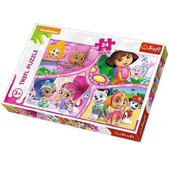PUZZLE TREFL 24 MAXI PREGATITI DE AVENTURA