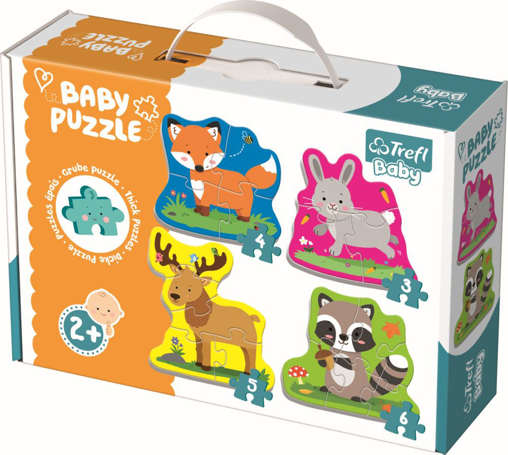 PUZZLE TREFL BABY CLASIC ANIMALELE PADURII