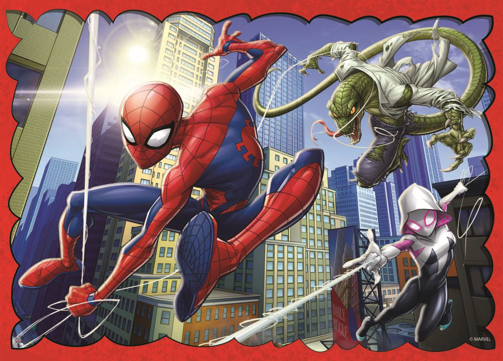 PUZZLE TREFL 4IN1 IN SPIDERMAN