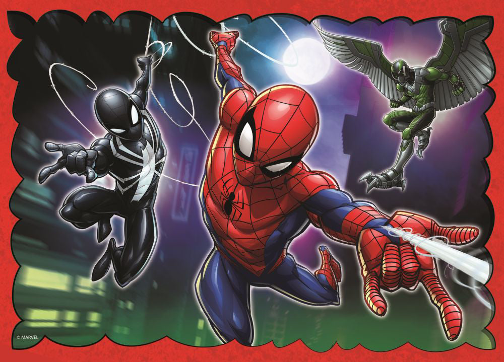 PUZZLE TREFL 4IN1 IN SPIDERMAN