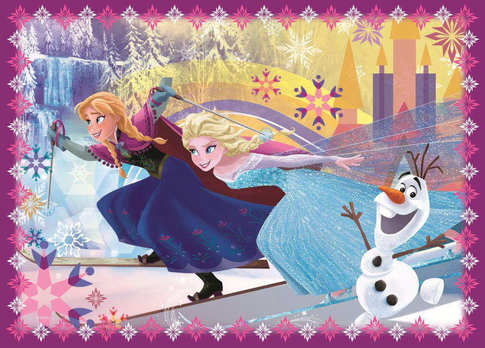 PUZZLE TREFL 4IN1 FROZEN IARNA ESTE MAGICA