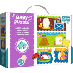 PUZZLE TREFL BABY CLASIC SORTEAZA FORMELE 12 PIESE