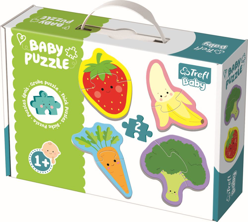 PUZZLE TREFL BABY CLASIC FRUCTE SI LEGUME 8 PIESE