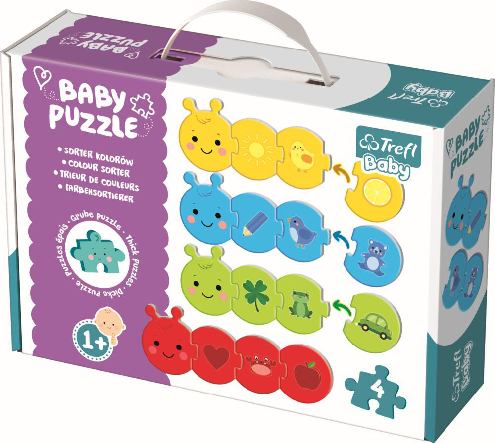 PUZZLE TREFL BABY CLASIC SORTEAZA CULORILE 16 PIESE