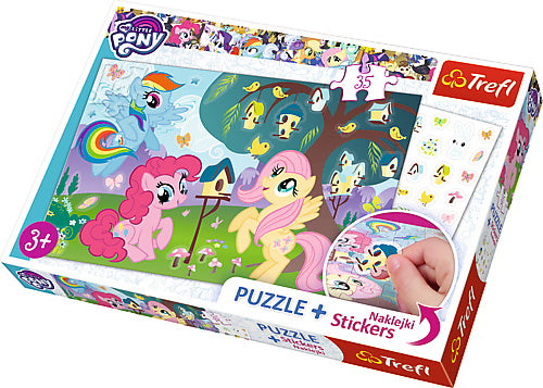 PUZZLE TREFL 35 CU ABTIBILDE MY LITTLE PONY