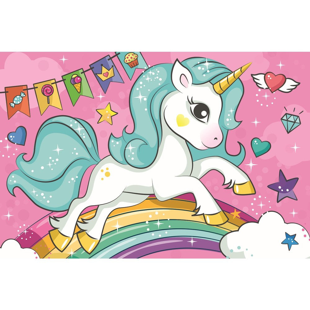 PUZZLE TREFL 24 MAXI UNICORNUL CURCUBEU