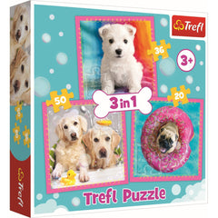 PUZZLE TREFL 3IN1 CATELUSI LA BAITA