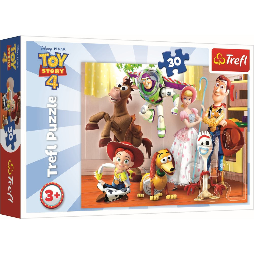 PUZZLE TREFL 30 TOYSTORY4 PREGATITI DE JOACA