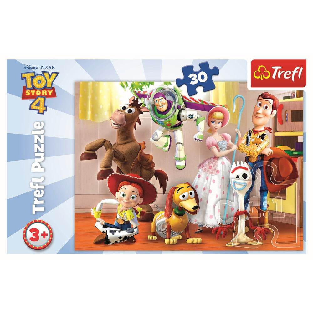PUZZLE TREFL 30 TOYSTORY4 PREGATITI DE JOACA