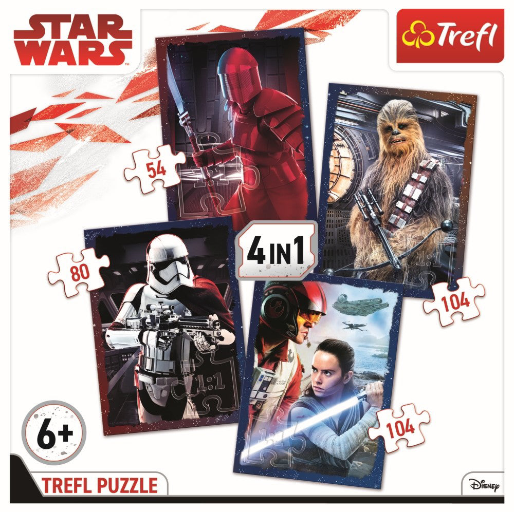PUZZLE TREFL 4IN1 PREGATIT DE LUPTA