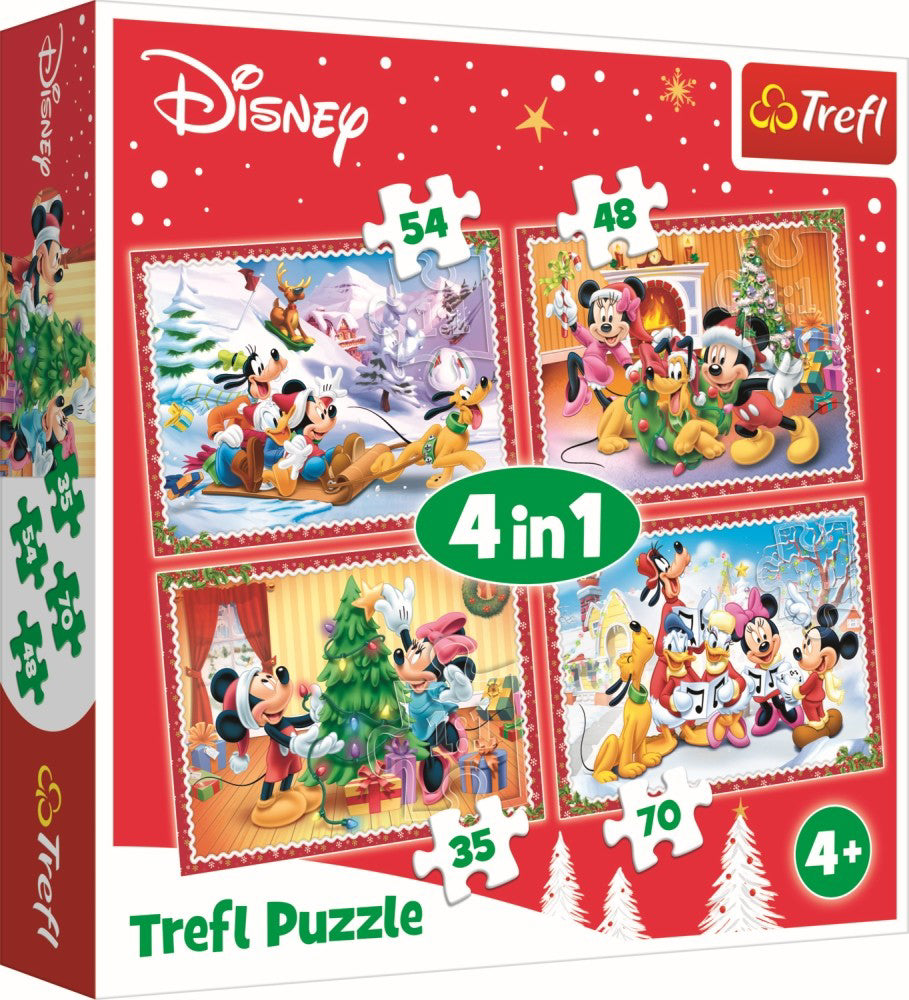 PUZZLE 4IN1 SARBATORIND CRACIUNUL