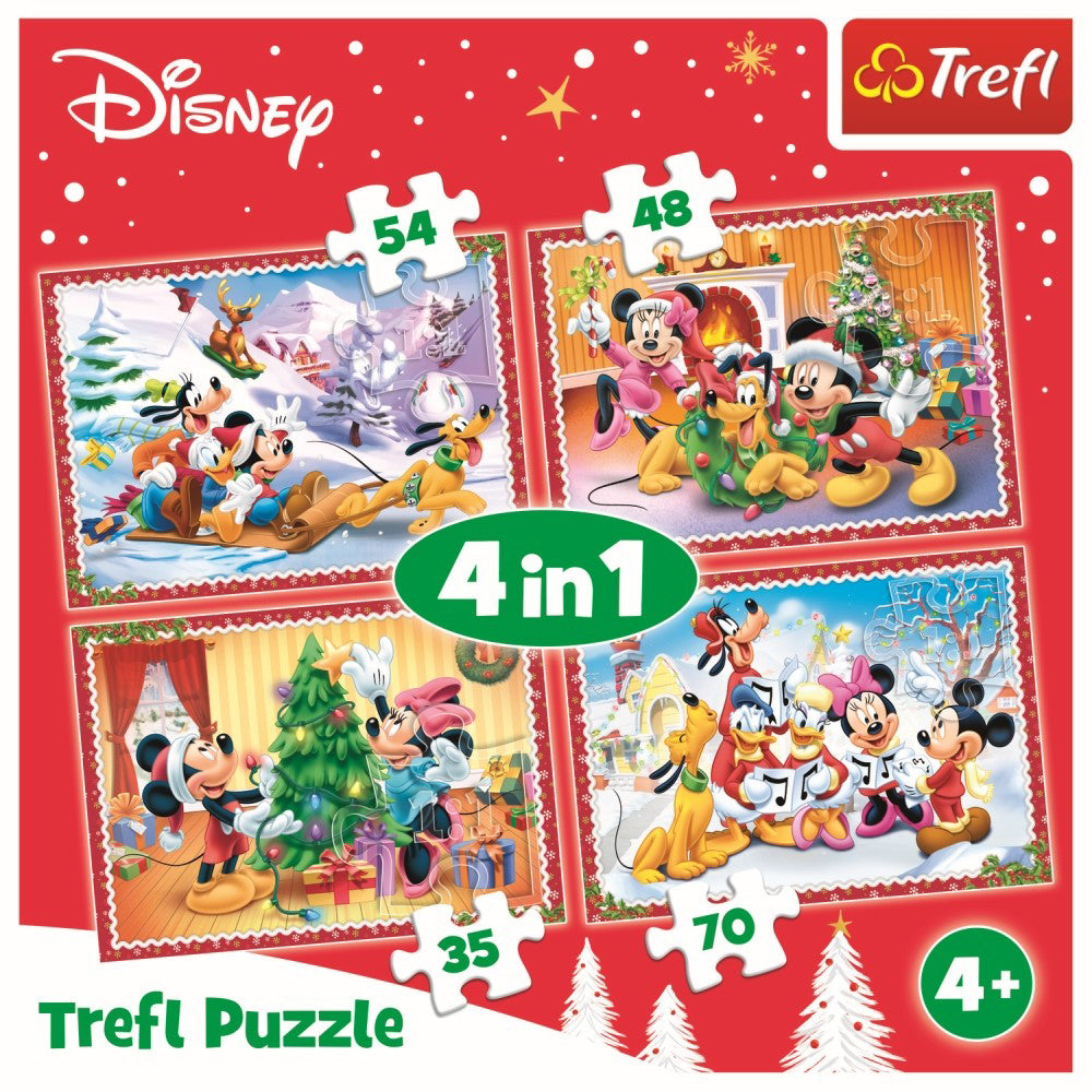 PUZZLE 4IN1 SARBATORIND CRACIUNUL
