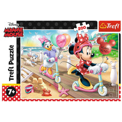 PUZZLE TREFL 200 MINNIE DISTRACTIE LA PLAJA