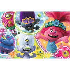 PUZZLE TREFL 24 MAXI LUMEA MUZICALA A TROLILOR