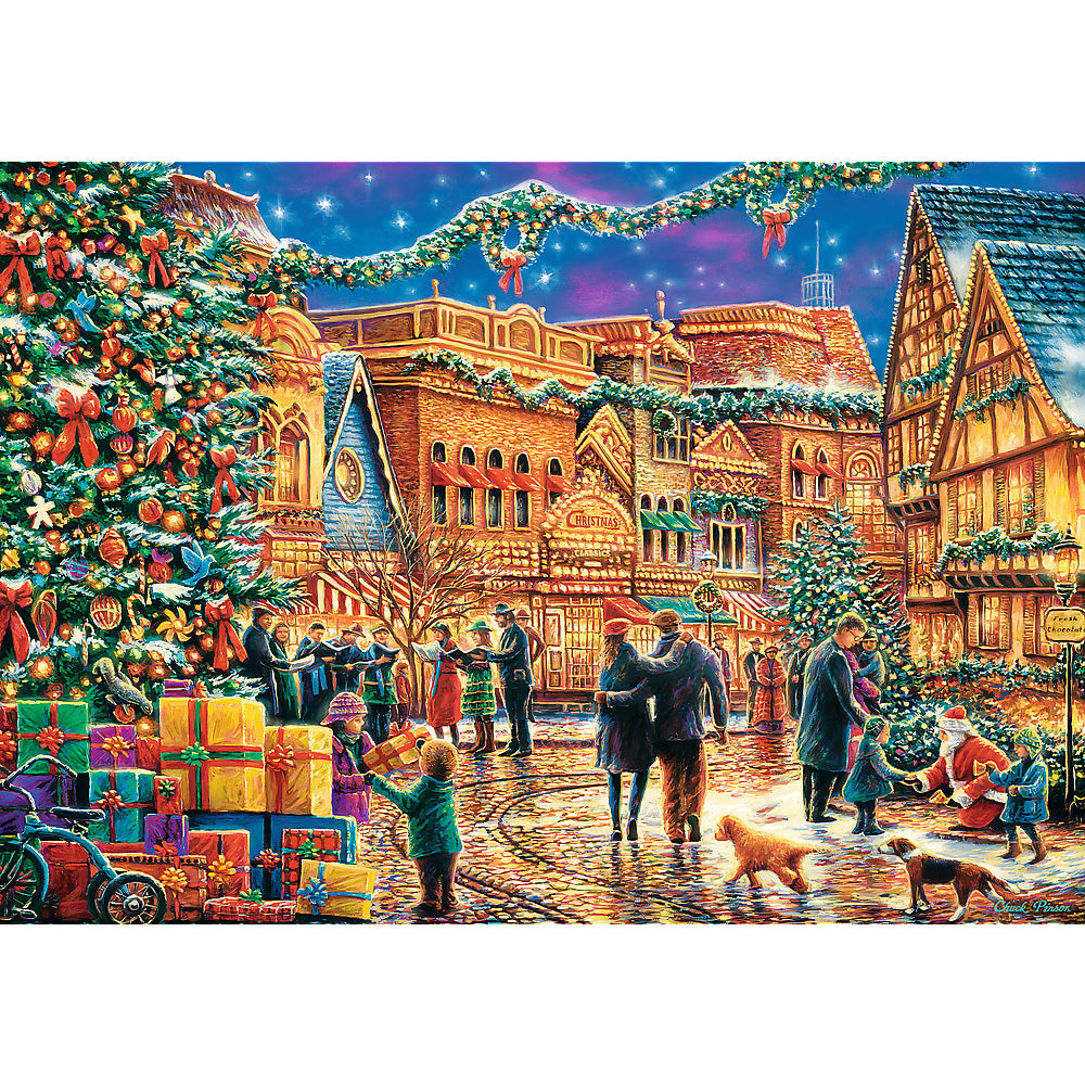 PUZZLE TREFL 1000 PIATA DE CRACIUN