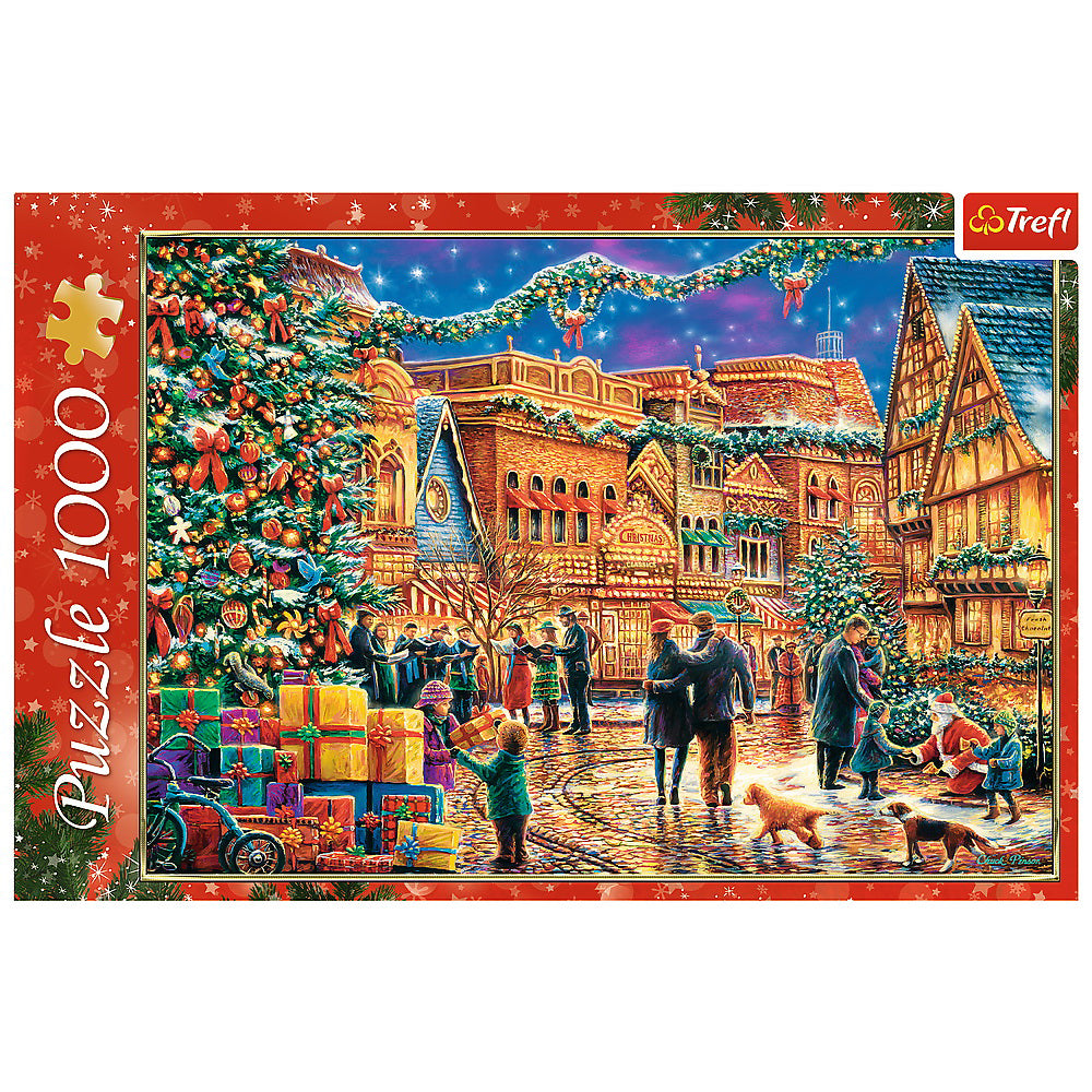 PUZZLE TREFL 1000 PIATA DE CRACIUN