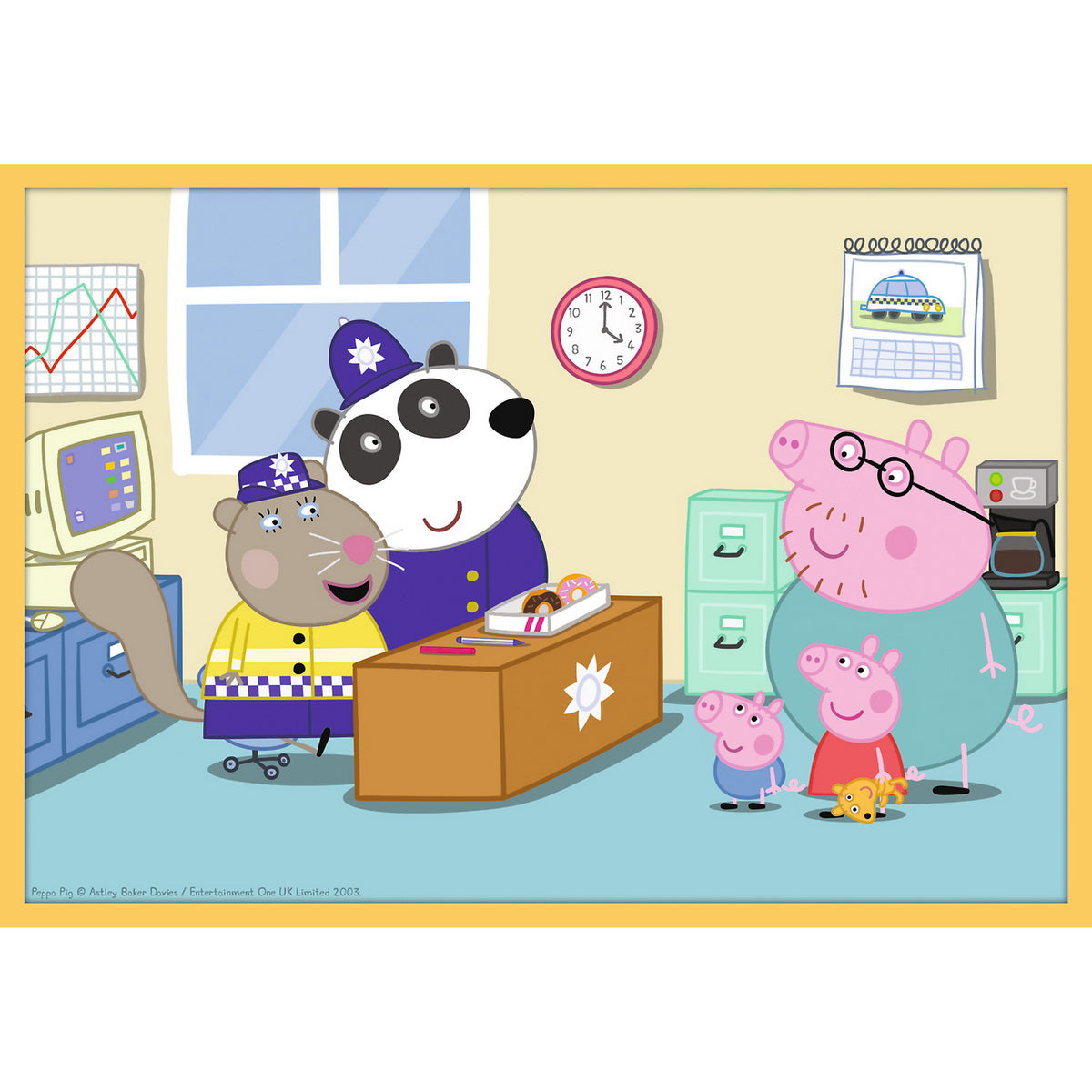 PUZZLE TREFL 10IN1 PURCELUSA PEPPA PIG CU PRIETENII