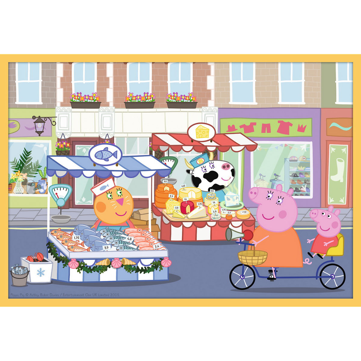 PUZZLE TREFL 10IN1 PURCELUSA PEPPA PIG CU PRIETENII