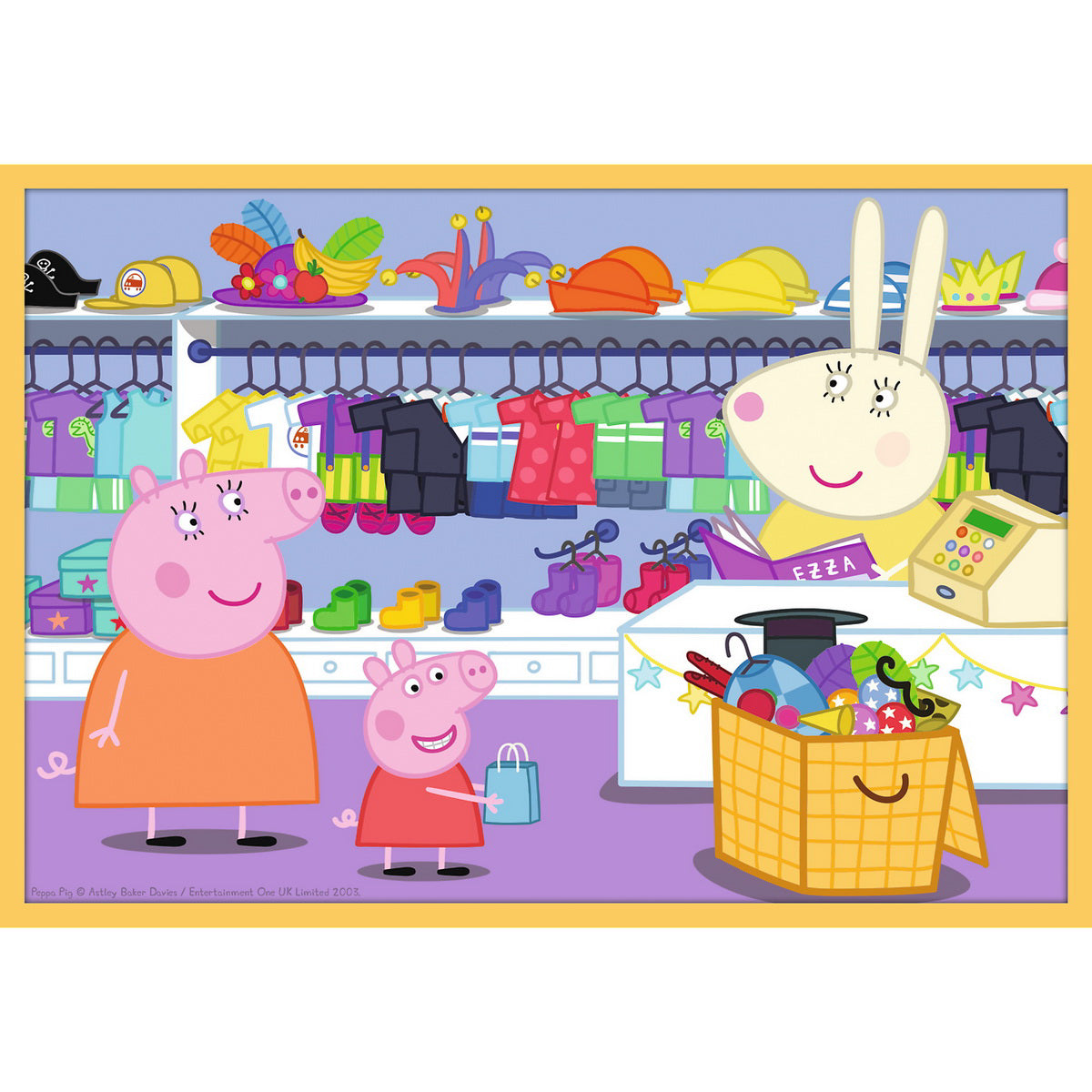 PUZZLE TREFL 10IN1 PURCELUSA PEPPA PIG CU PRIETENII