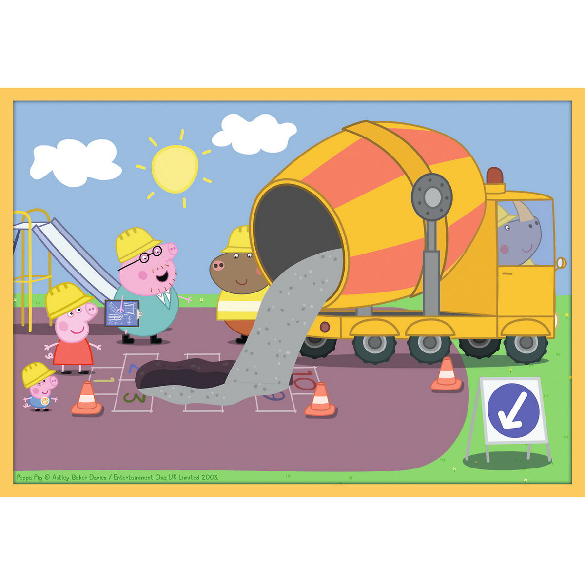 PUZZLE TREFL 10IN1 PURCELUSA PEPPA PIG CU PRIETENII