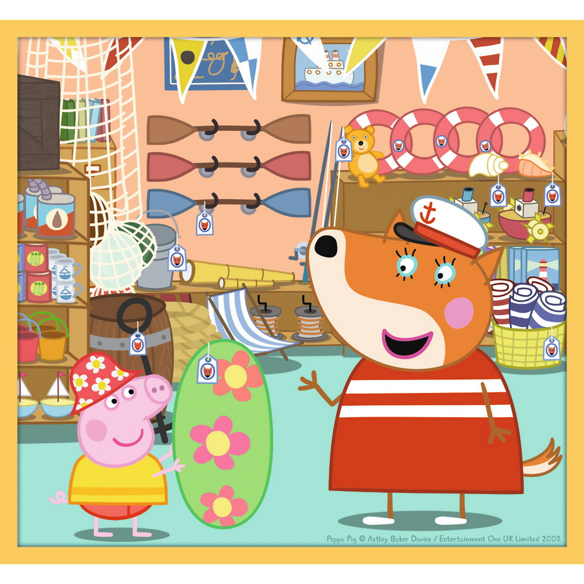 PUZZLE TREFL 10IN1 PURCELUSA PEPPA PIG CU PRIETENII
