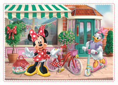 PUZZLE TREFL 4IN1 MINNIE CU PRIETENII