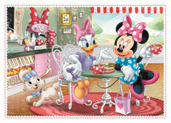 PUZZLE TREFL 4IN1 MINNIE CU PRIETENII