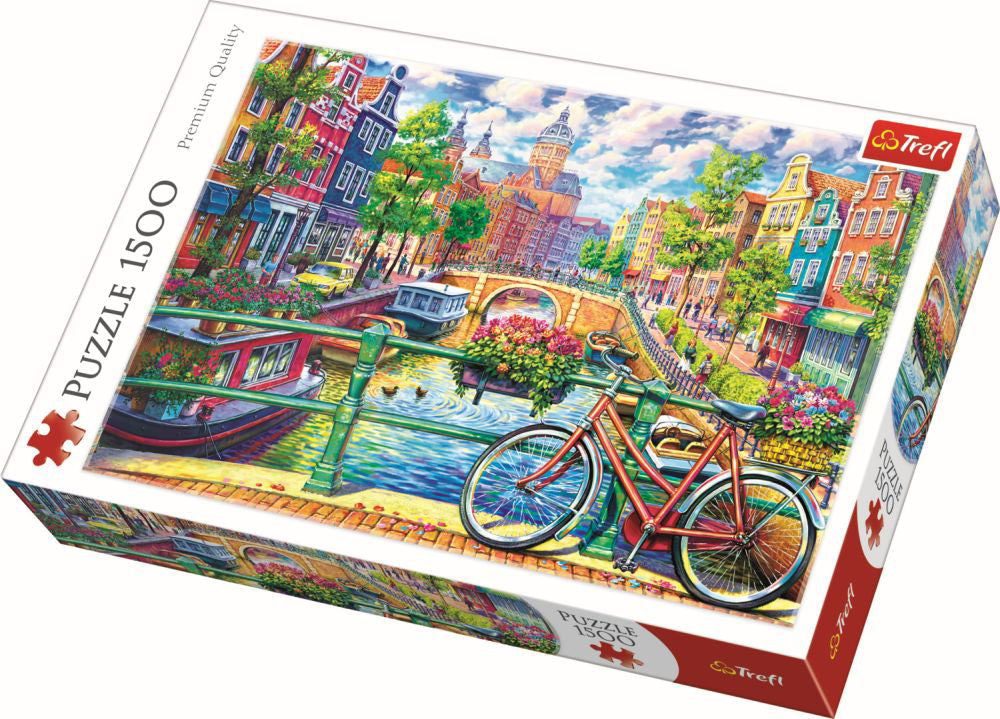 PUZZLE TREFL 1500 AMSTERDAM