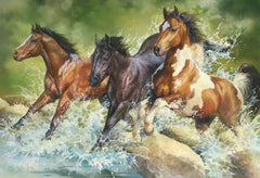 PUZZLE TREFL 1500 TREI CAI SALBATICI