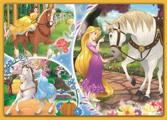 PUZZLE TREFL 4IN1 O ZI FERICITA A PRINTESELOR