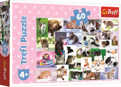 PUZZLE TREFL 60 O LUME A PISICILOR