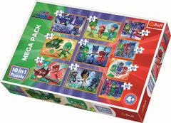 PUZZLE TREFL 10IN1 CURAJOSII EROI IN PIJAMALE